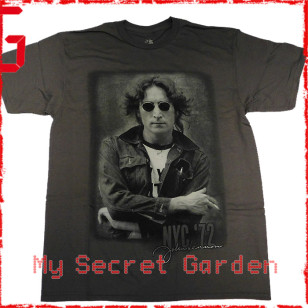 John Lennon - NYC 72 Official T Shirt ( Men S, M ) ***READY TO SHIP from Hong Kong***